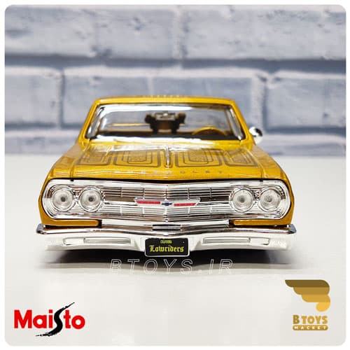 ماکت ماشین فلزی وانت شورولت ال کامینو 1965طلایی(Chevrolet Elcamino Maisto) — تصویر ۵