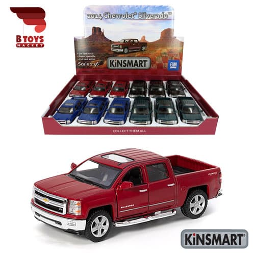 ماکت شورولت سیلورادو 2014 کینسمارت(Chevrolet Silverado 2014 kinsmart)