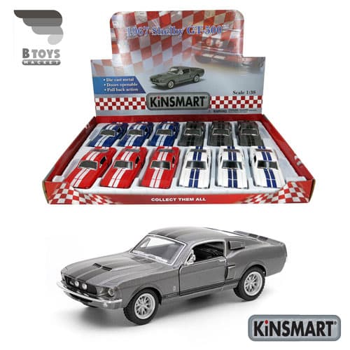 ماکت شلبی جی تی 500 1967 کینسمارت(Shelby GT500 1967 kinsmart)