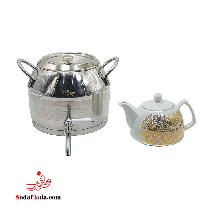 کتری و قوری 5 لیتر طرح ترک یونیک(4)/7293 — تصویر ۳