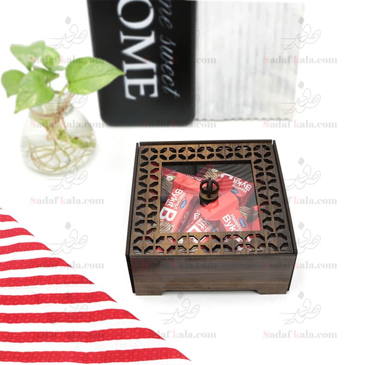 شکلات خوری کوچک مربع