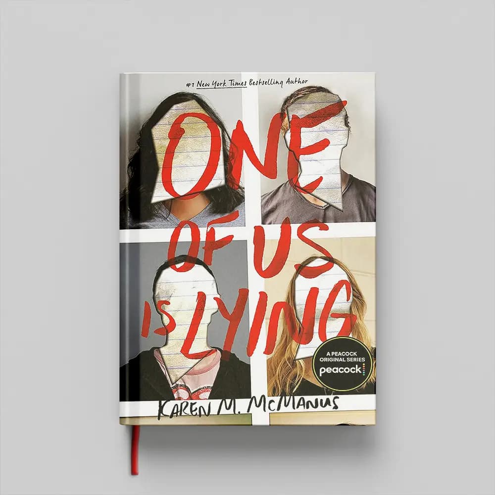 کتاب One of Us Is Lying جلد سخت (HARDCOVER)