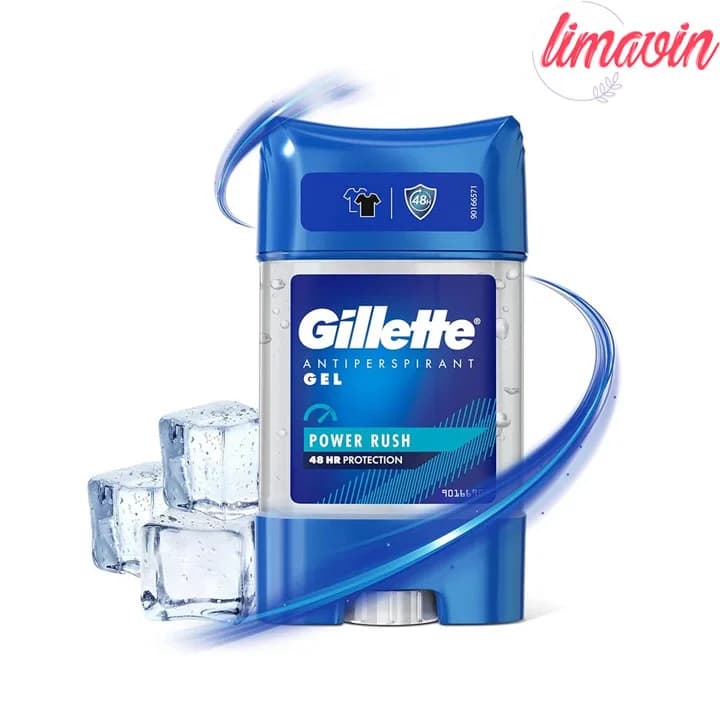 استیک ضدتعریق ژله‌ای ژیلت Gillette مدل Power Rush حجم 70 میلیی لیتر — تصویر ۳