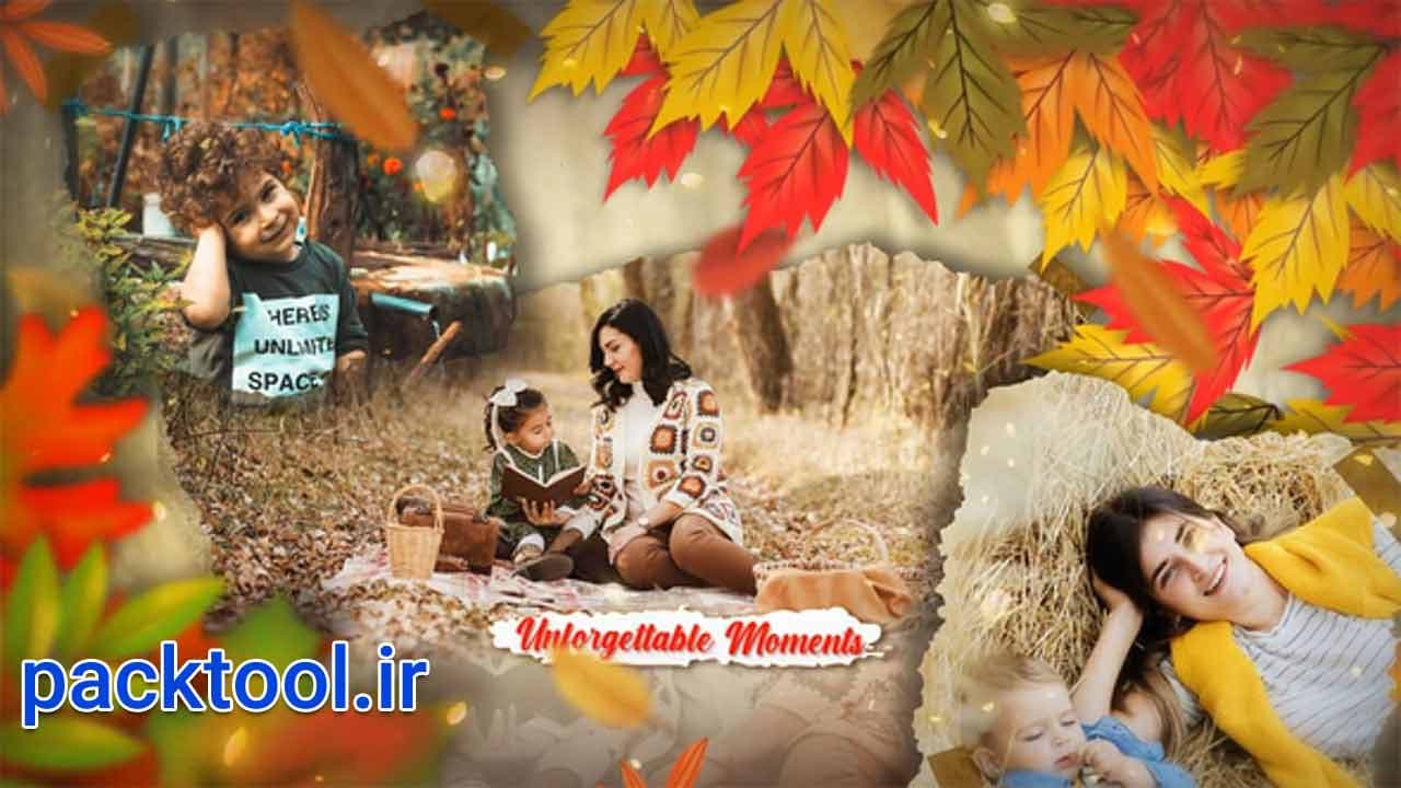 دانلود پروژه آماده پریمیر پرو اسلایدشو پاییزی Autumn Slideshow
