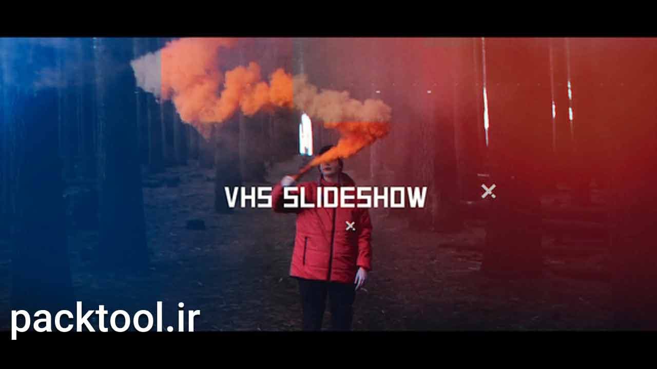 دانلود پروژه آماده پریمیر پرو اسلایدشو VHS Slideshow