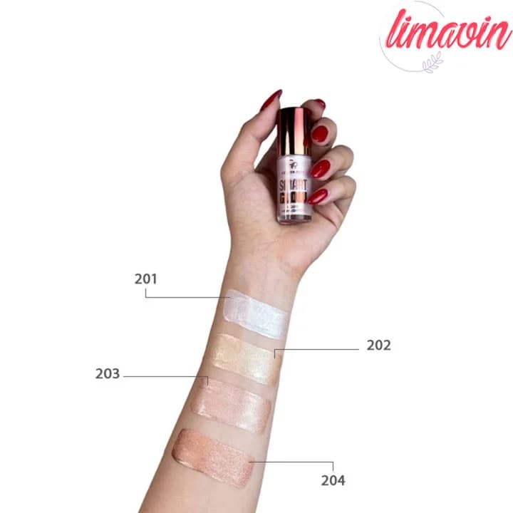 هایلایتر Smart Glow گلدن رز حجم 6 میلی لیتر — تصویر ۵