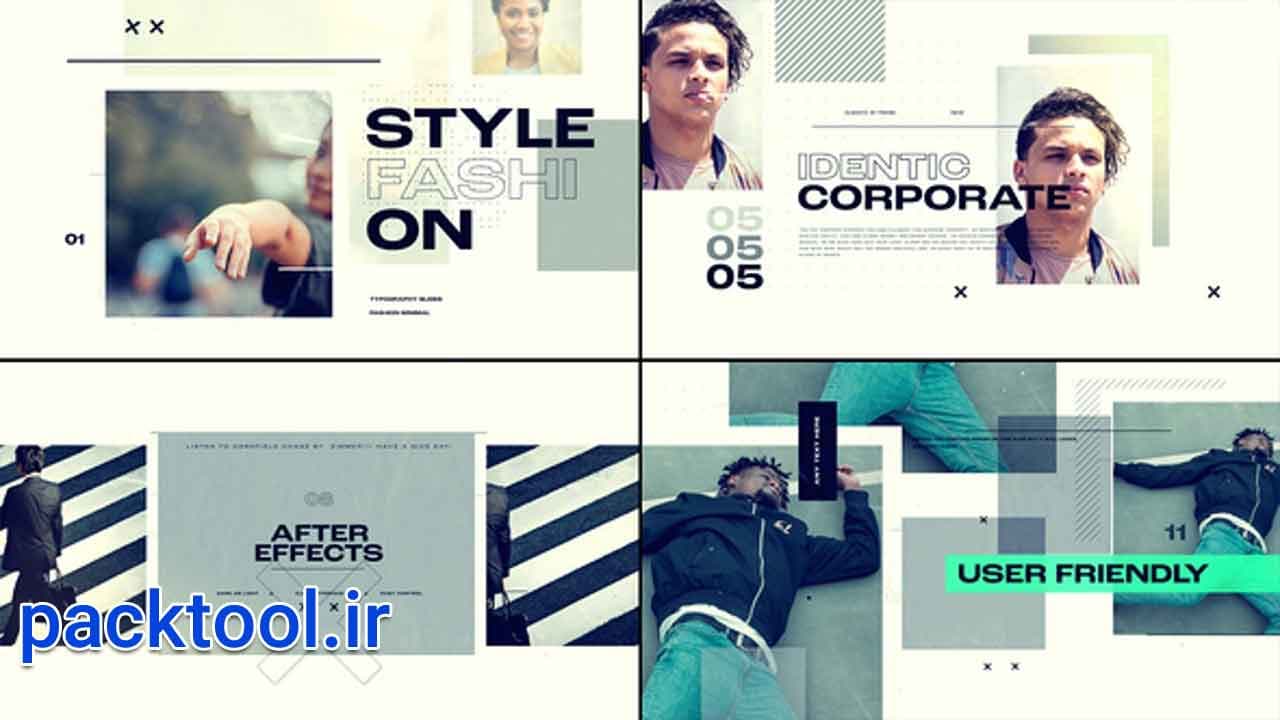 دانلود پروژه آماده پریمیر اسلایدشو مدرن مد و فشن Fashion Slideshow — تصویر ۲