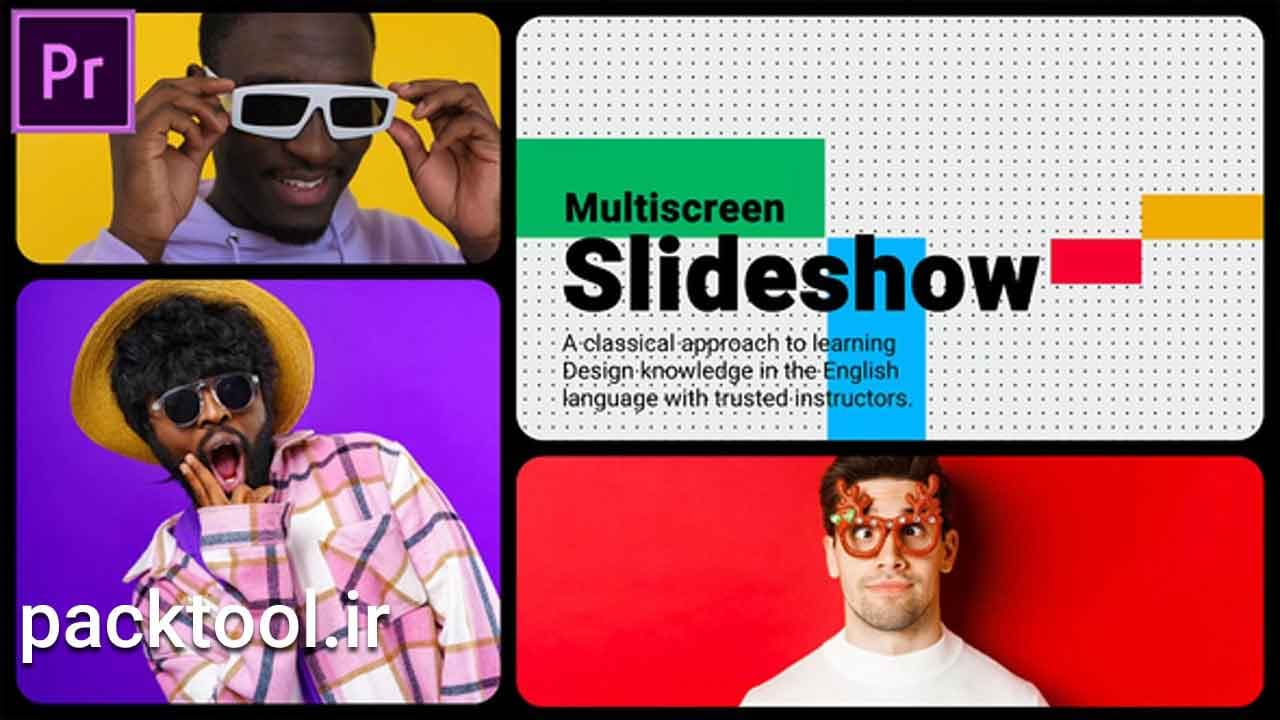 دانلود پروژه آماده پریمیر اسلایدشو مولتی اسکرین Bento Multiscreen Slideshow — تصویر ۲