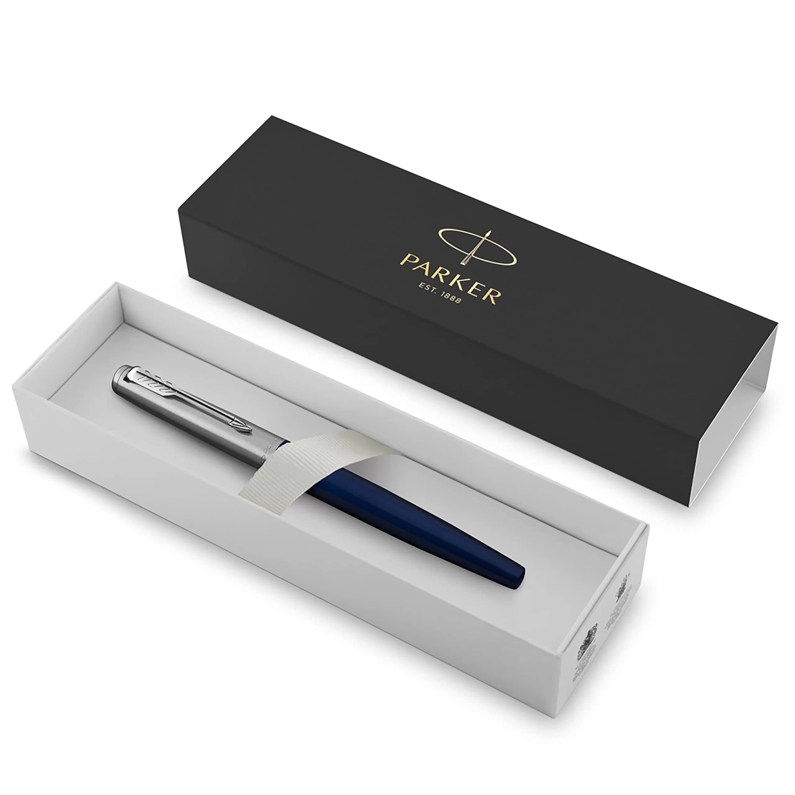 خودنویس ژوتر تمام استیل رنگی گیره کروم – Parker Jotter Fountain Pen