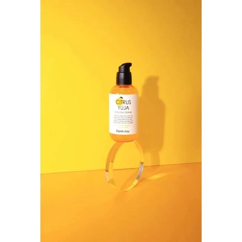 سرم پوست فارم استی مدل CITRUS YUJA VITALIZING حجم 100 میلی لیتر — تصویر ۴