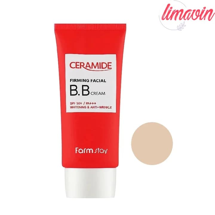 کرم پودر BB مایع SFP50 فارم استی مدل سرامید شماره 01 مناسب برای انواع پوست حجم 50 میلی لیتر
