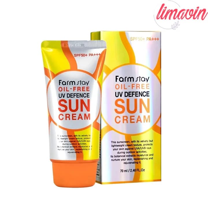 کرم ضد آفتاب بی رنگ فارم استی spf 50 مدل OIL-FREE مناسب پوست های مختلط و چرب حجم 70 میلی لیتر — تصویر ۲