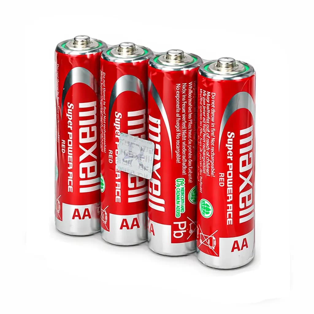 باتری قلمی شیرینک مکسل مدل R6P(AR) بسته 4 عددی