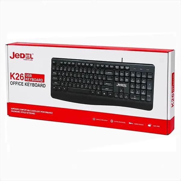 کیبورد JEDEL مدل K26 — تصویر ۳