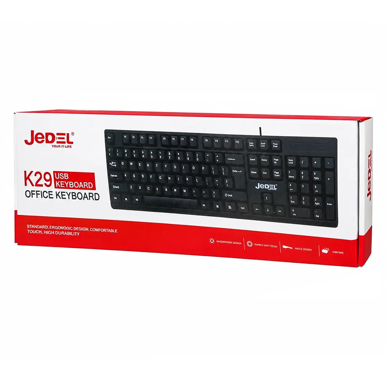 کیبورد JEDEL مدل K29 — تصویر ۳