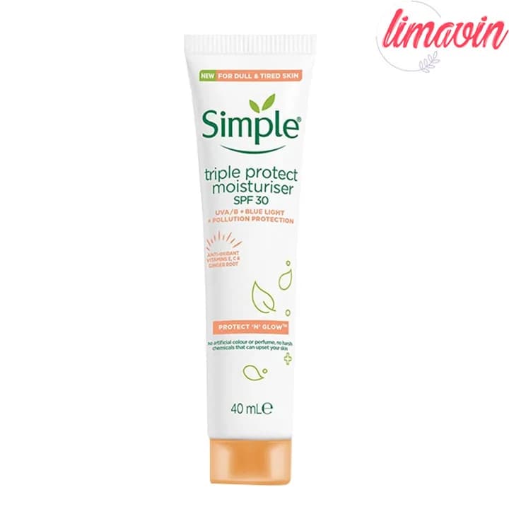 کرم ضد آفتاب سیمپل مدل triple protect حجم 40 میلی لیتر