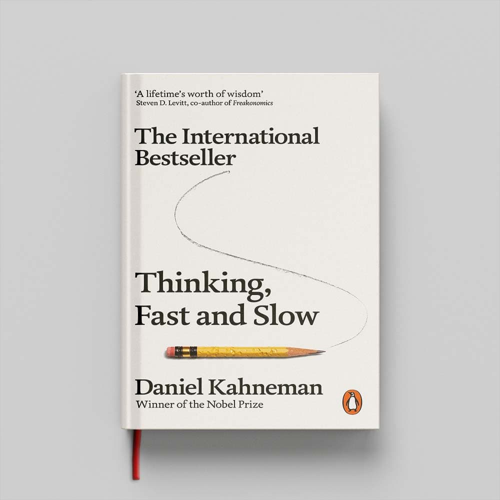 کتاب Thinking Fast and Slow جلد سخت (HARDCOVER)