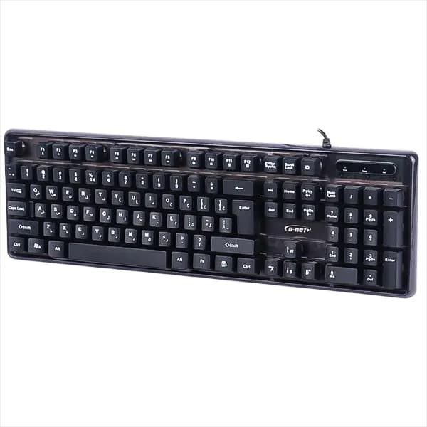 کیبورد مخصوص بازی RGB دی نت مدل DT-997 — تصویر ۴