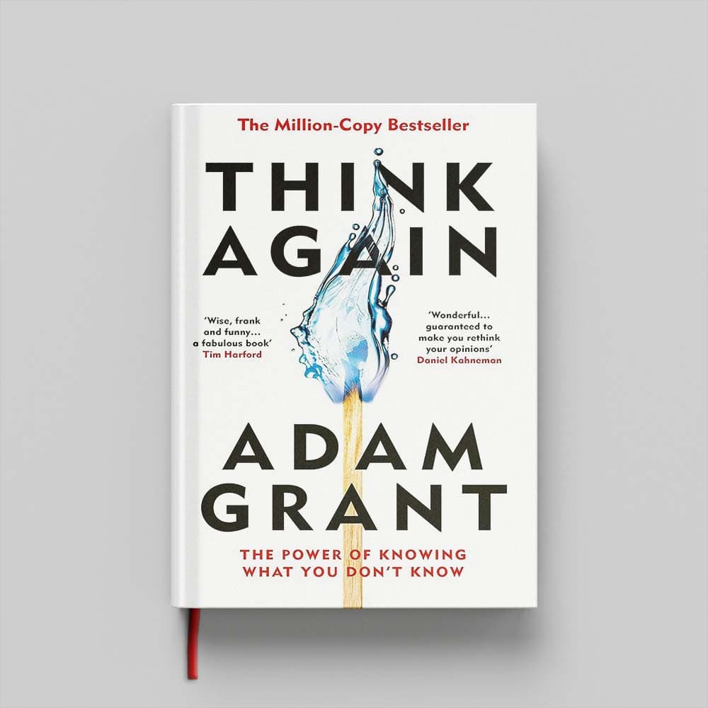 کتاب Think Again جلد سخت (HARDCOVER)