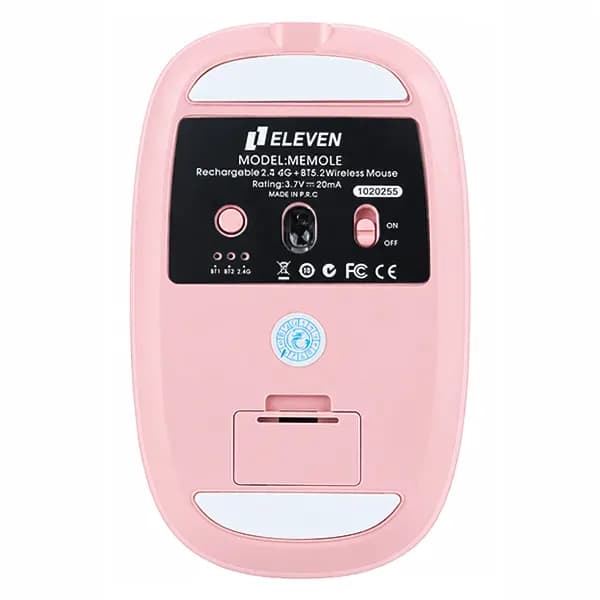 ماوس Bluetooth & wireless سایلنت شارژی ایلون مدل MEMOLE — تصویر ۷