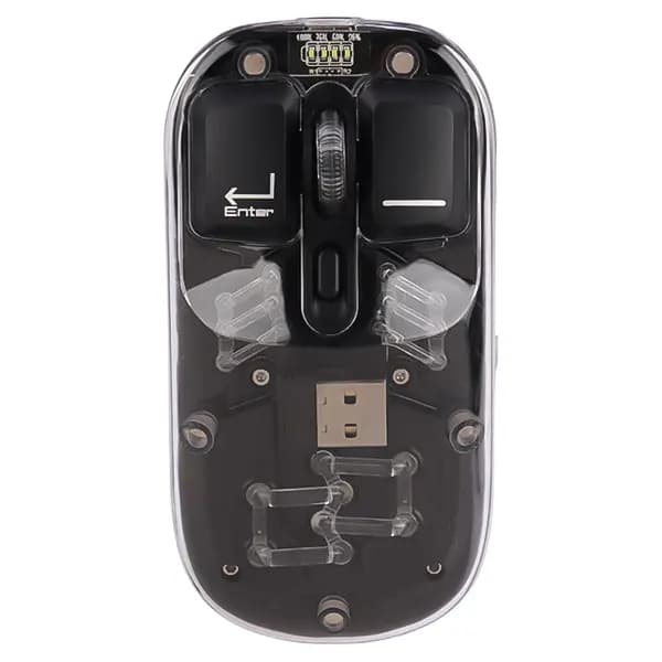 ماوس شفاف Bluetooth & wireless شارژی ایلون مدل WM913 — تصویر ۳