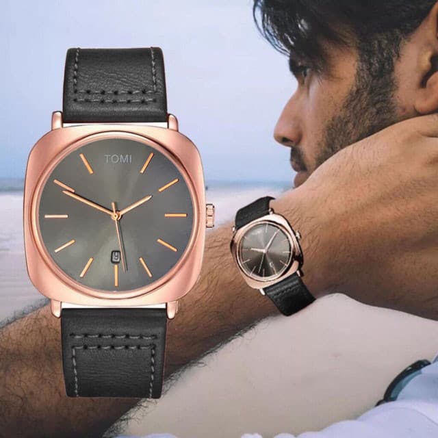 ساعت مچی عقربه‌ای مردانه مدل کلاسیک کد 2500 — تصویر ۴