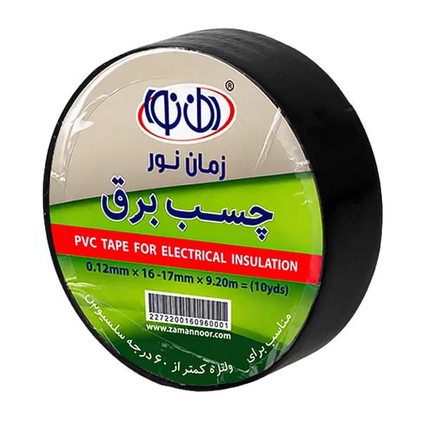 نوار چسب برق زمان نور عرض 17 میلی متر طول 10 یارد