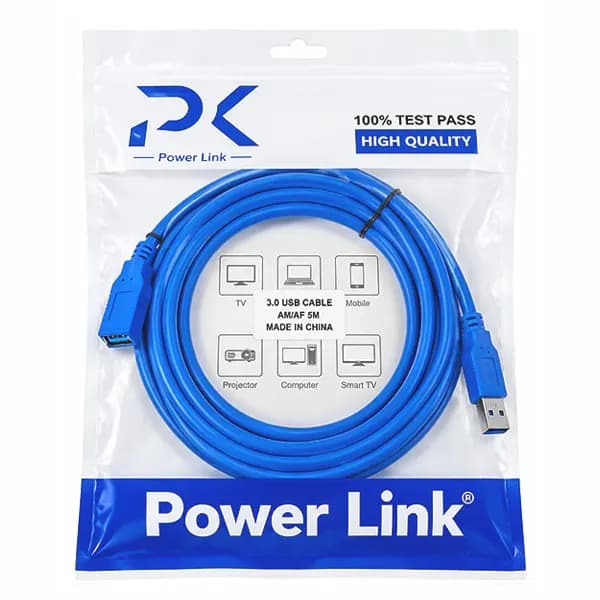 کابل افزایش طول PK USB3.0 طول 5 متر — تصویر ۳