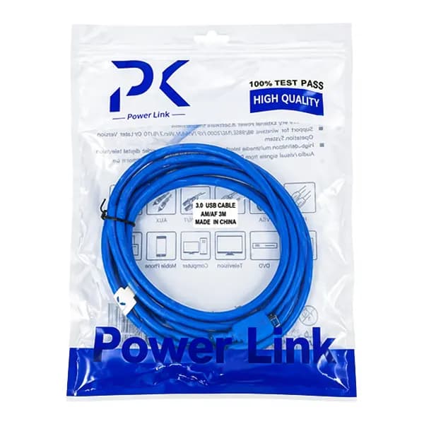 کابل افزایش طول PK USB3.0 طول 3 متر — تصویر ۳