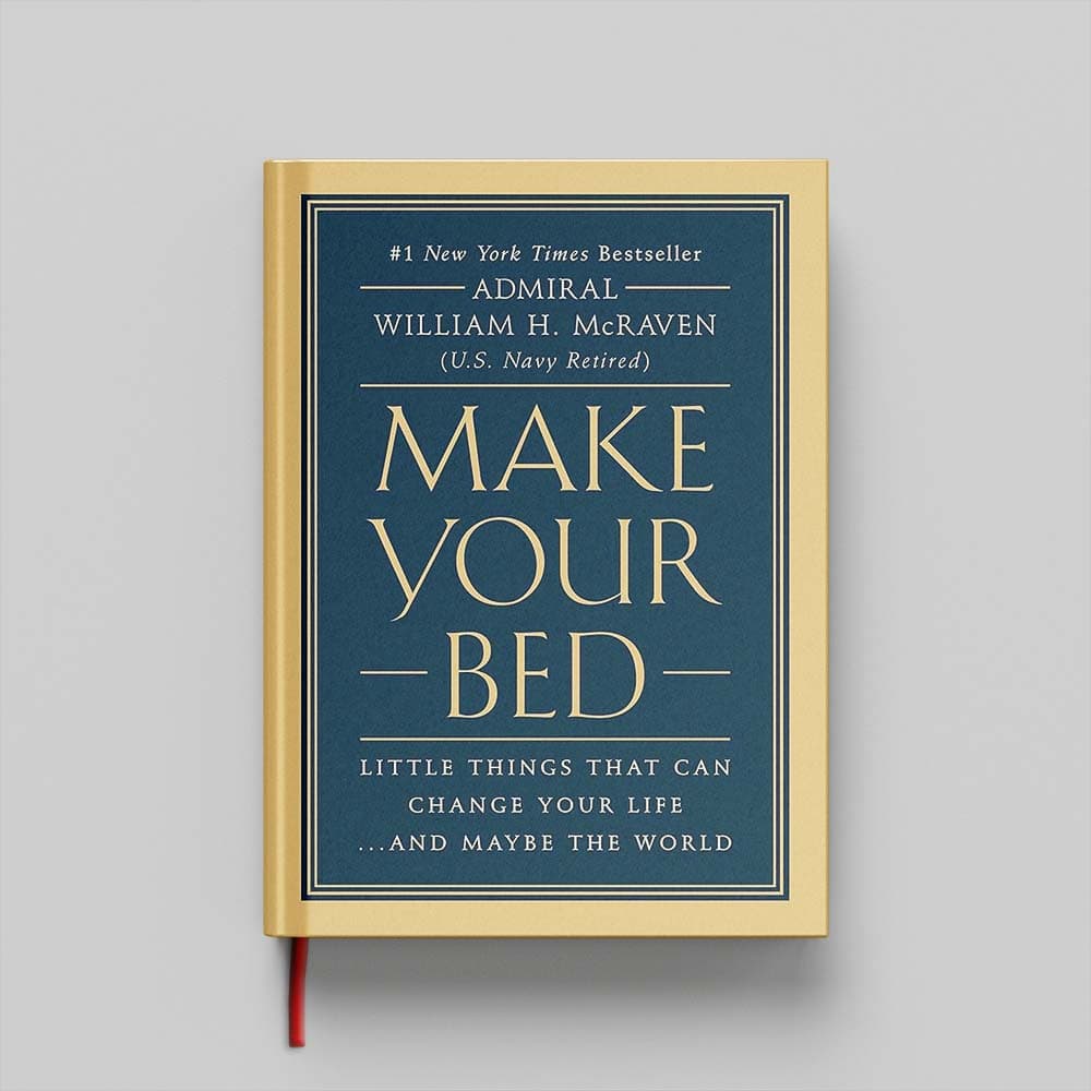 کتاب Make your bed جلد سخت (HARDCOVER)