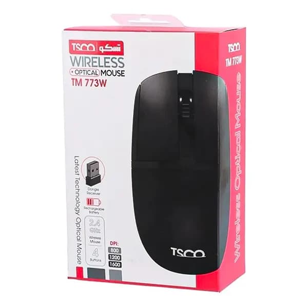 ماوس بی سیم شارژی سایلنت تسکو مدل TM 773W — تصویر ۲
