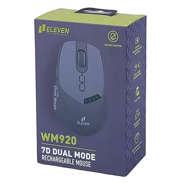 ماوس Bluetooth & wireless سایلنت شارژی ایلون مدل WM920 — تصویر ۲