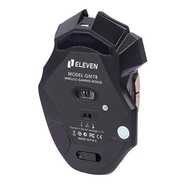 ماوس Bluetooth & wireless مخصوص بازی شارژی ایلون مدل GM7B — تصویر ۵