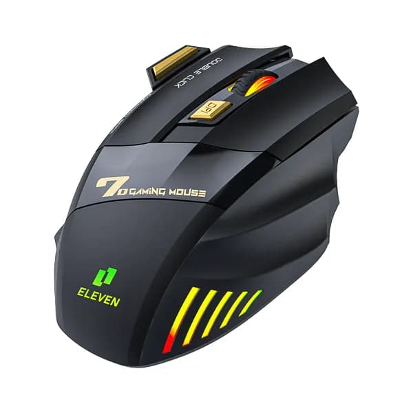 ماوس Bluetooth & wireless مخصوص بازی شارژی ایلون مدل GM7B — تصویر ۴