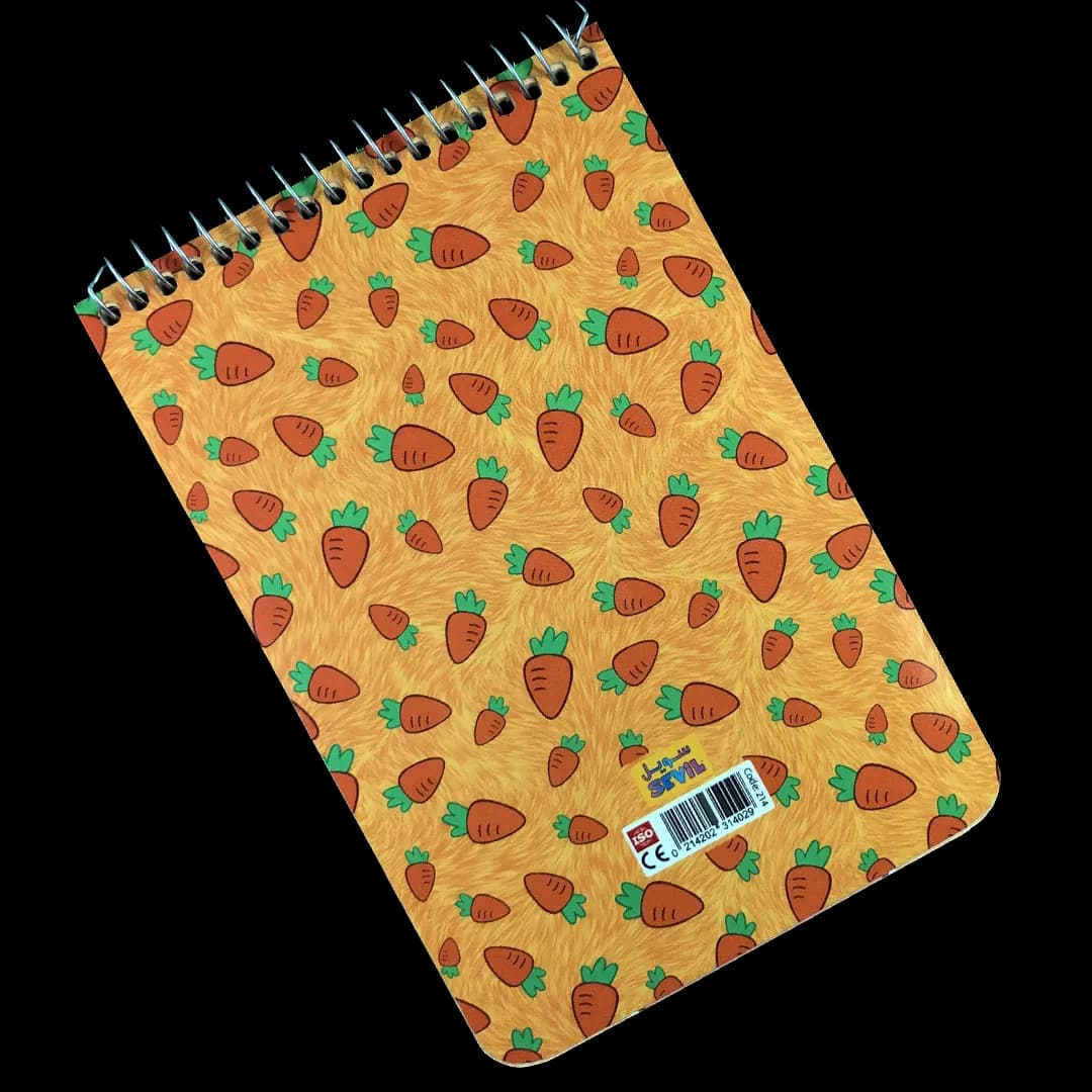دفترچه سیمی سویل | طرح کیوت (Sevil Cute Notebook) — تصویر ۴
