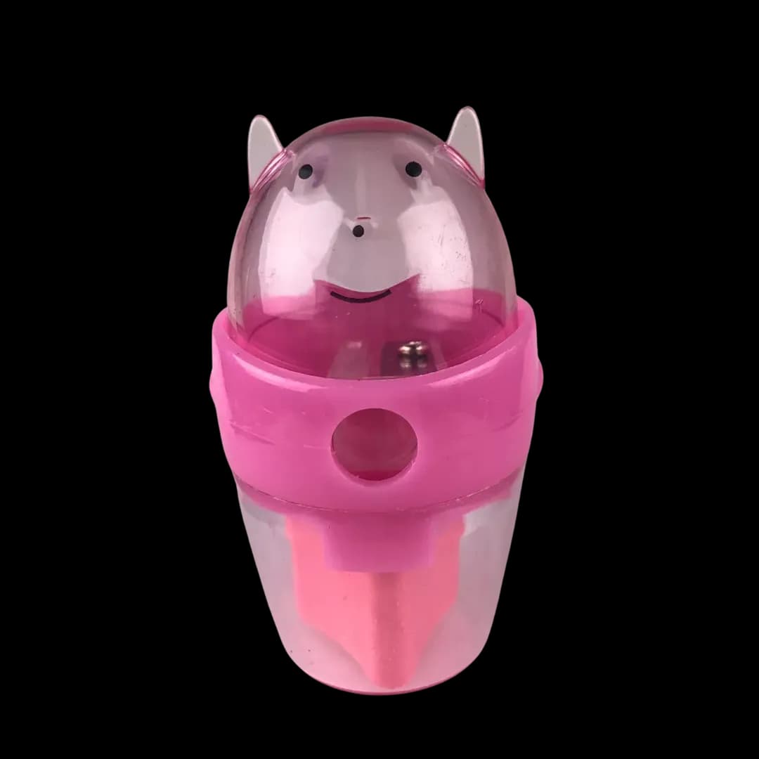 تراش و پاککن دوکاره طرح خرس فانتزی | مدل تدی ۲ در ۱ (Teddy Eraser & Sharpener) — تصویر ۳