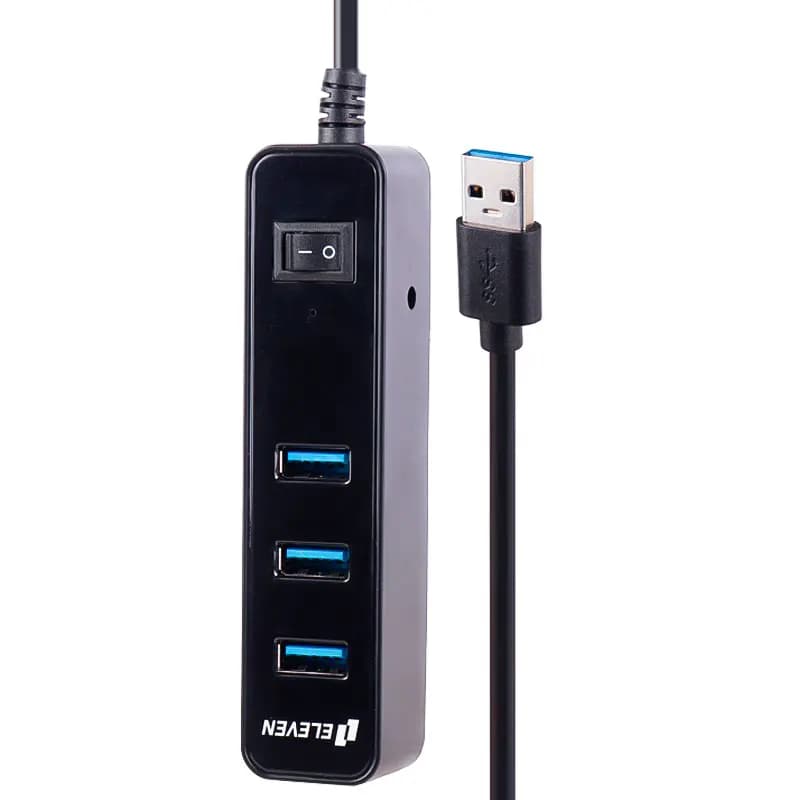 هاب 4 پورت USB 3.0 ایلون مدل H302 طول 1.2 متر — تصویر ۴