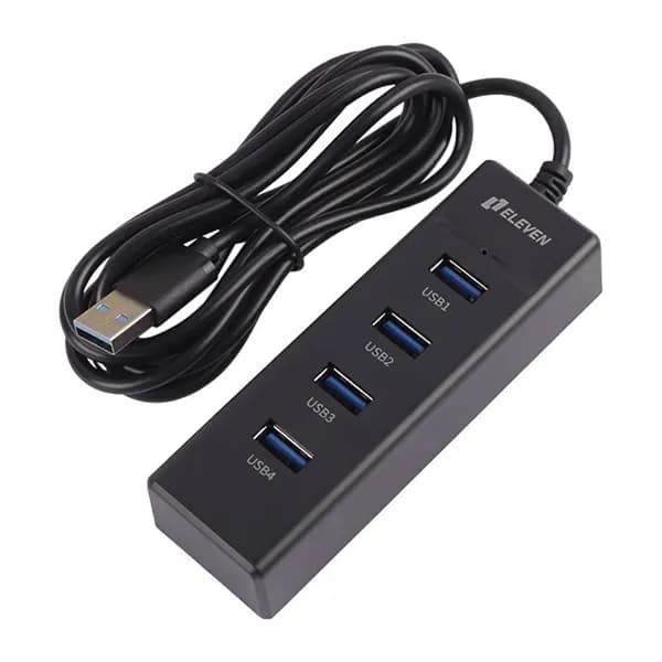 هاب 4 پورت USB 2.0 ایلون مدل H201 طول 1.2 متر