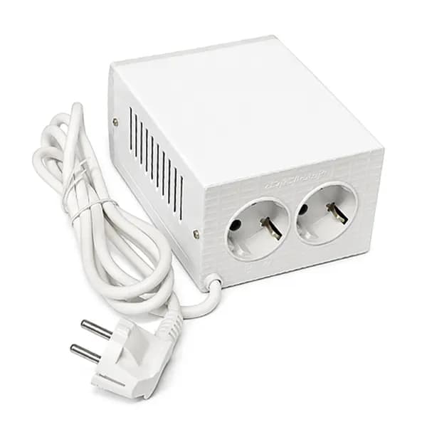 محافظ برق دو خانه یخچال فرحان الکتریک مدل 8008 کابل 1.8 متر