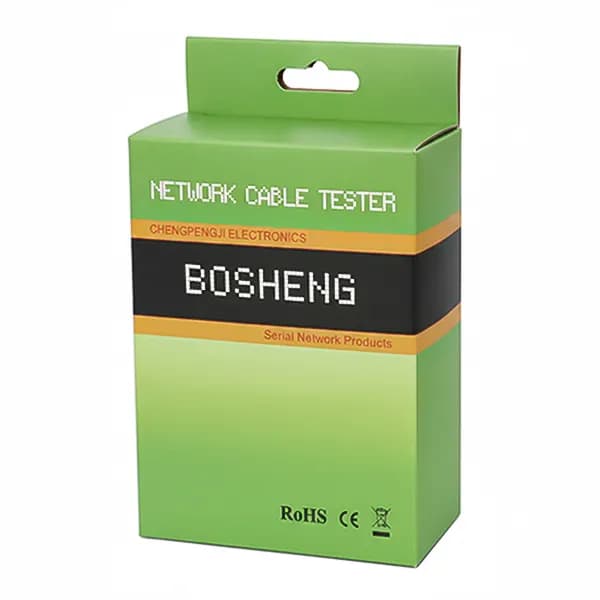 تستر شبکه BOSHENG مدل BS-468 پورت RJ45/RJ11 — تصویر ۳