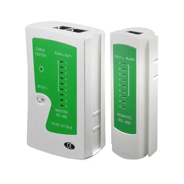 تستر شبکه BOSHENG مدل BS-468 پورت RJ45/RJ11 — تصویر ۴