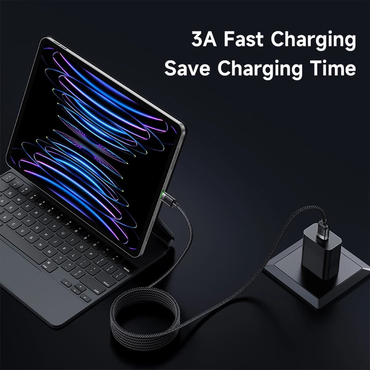 کابل USB به لایتنینگ بدنه مگنتی مک دودو مدل CA-6000 طول 1.2متر — تصویر ۳