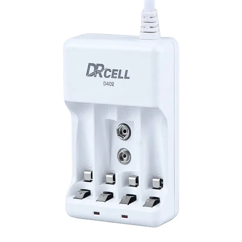 شارژر باتری چهارتایی DRCELL مدل D402 — تصویر ۴