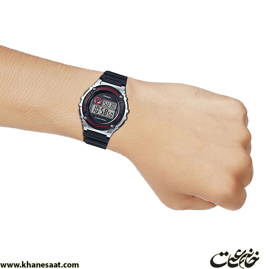 ساعت مچی دیجیتال مردانه کاسیو مدل W-216H-1CVDF — تصویر ۱۲