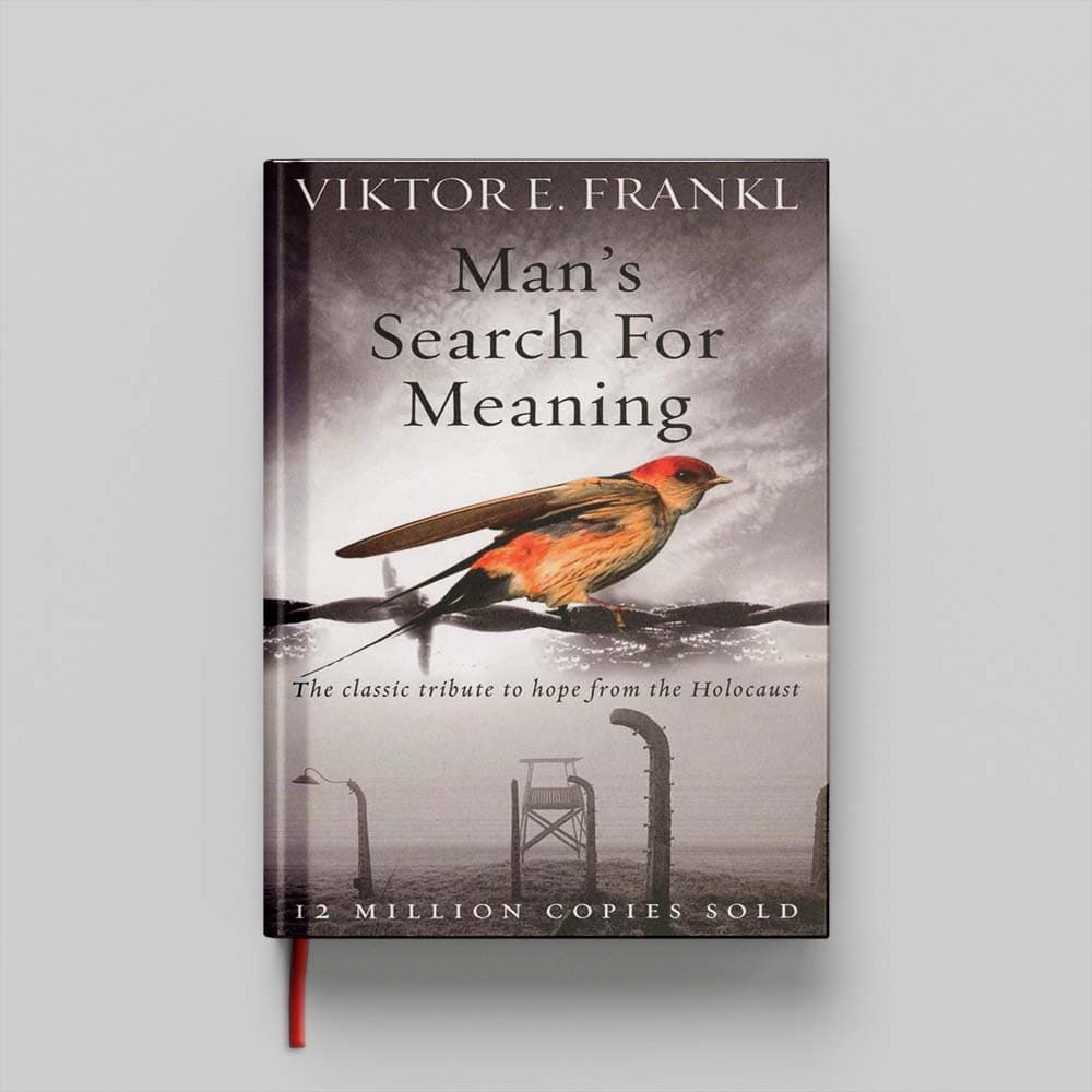 کتاب Mans search for meaning جلد سخت (HARDCOVER)