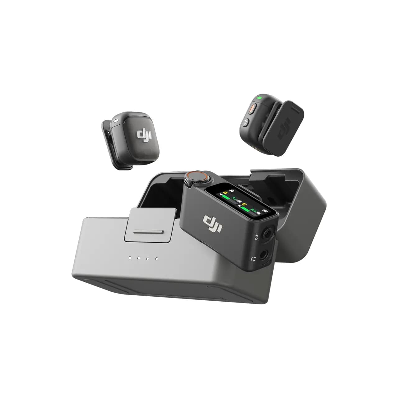 میکروفون یقه‌ای دی‌جی‌آی DJI Mic 3 (2 TX + 1 RX + Charging Case)