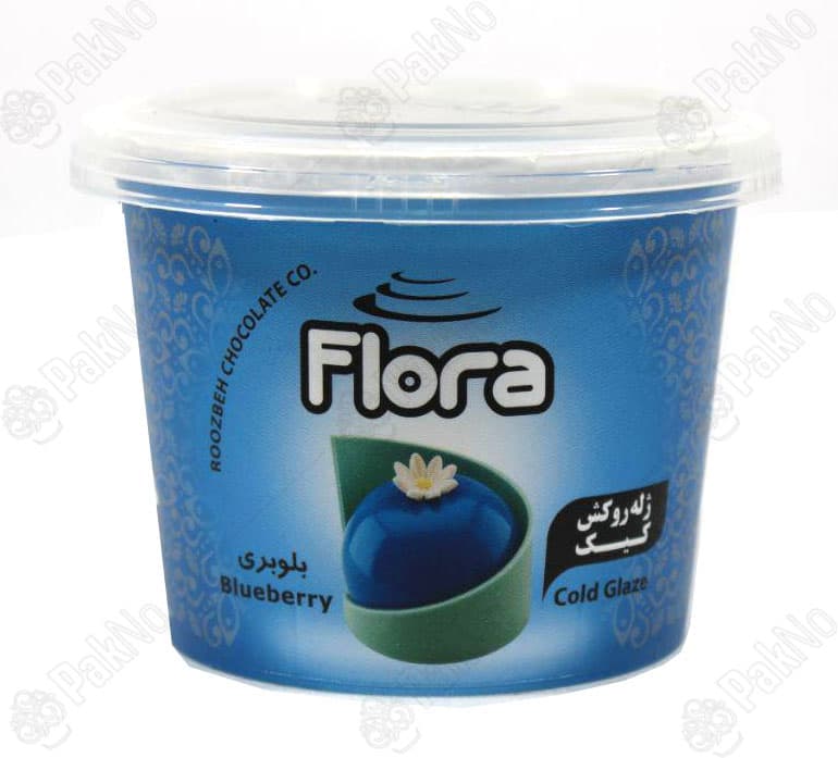 ژله بریلو بلوبری 300گرمی(flora)
