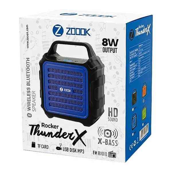 اسپیکر بلوتوثی ZOOOK 8W مدل X-BASS — تصویر ۳