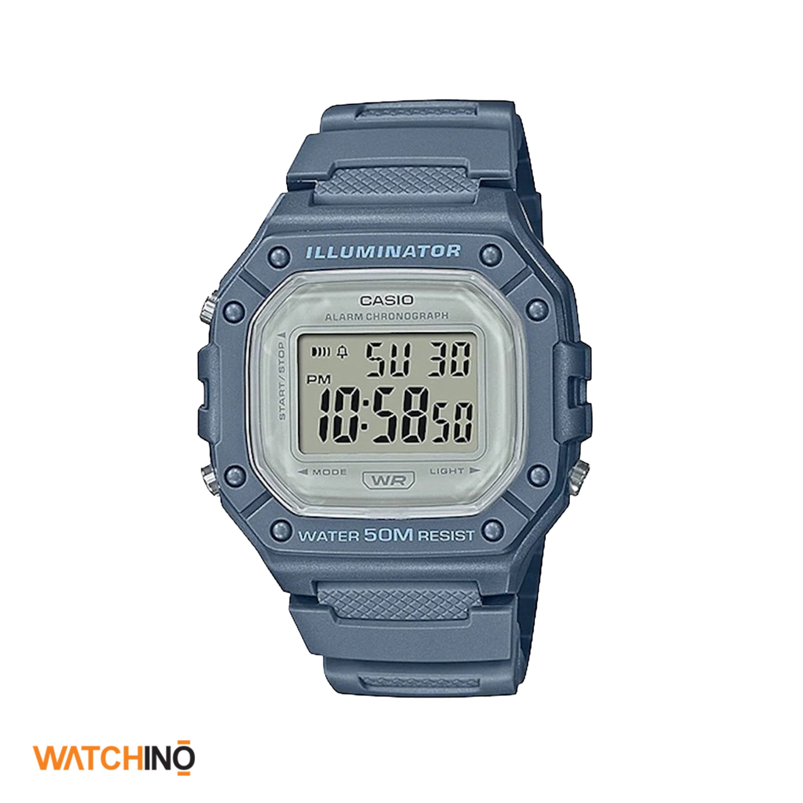 ساعت مچی کاسیو مدل Casio-Mens-W-218HC-2AVDF
