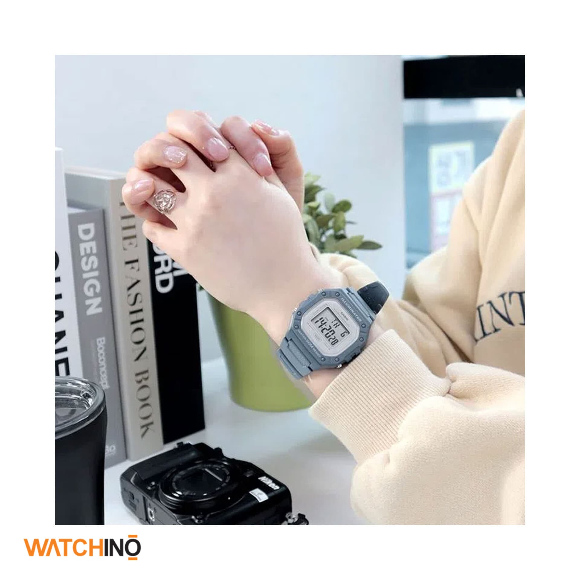 ساعت مچی کاسیو مدل Casio-Mens-W-218HC-2AVDF — تصویر ۶
